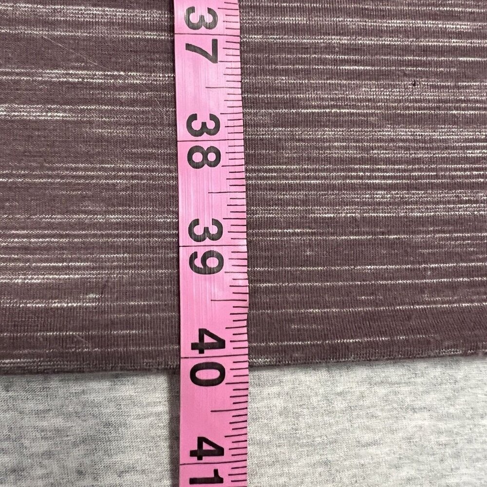 Athleta Avenues Dress Women Extra Large Purple Jersey Tee Soft Cozy Athleisure - Picture 12 of 13